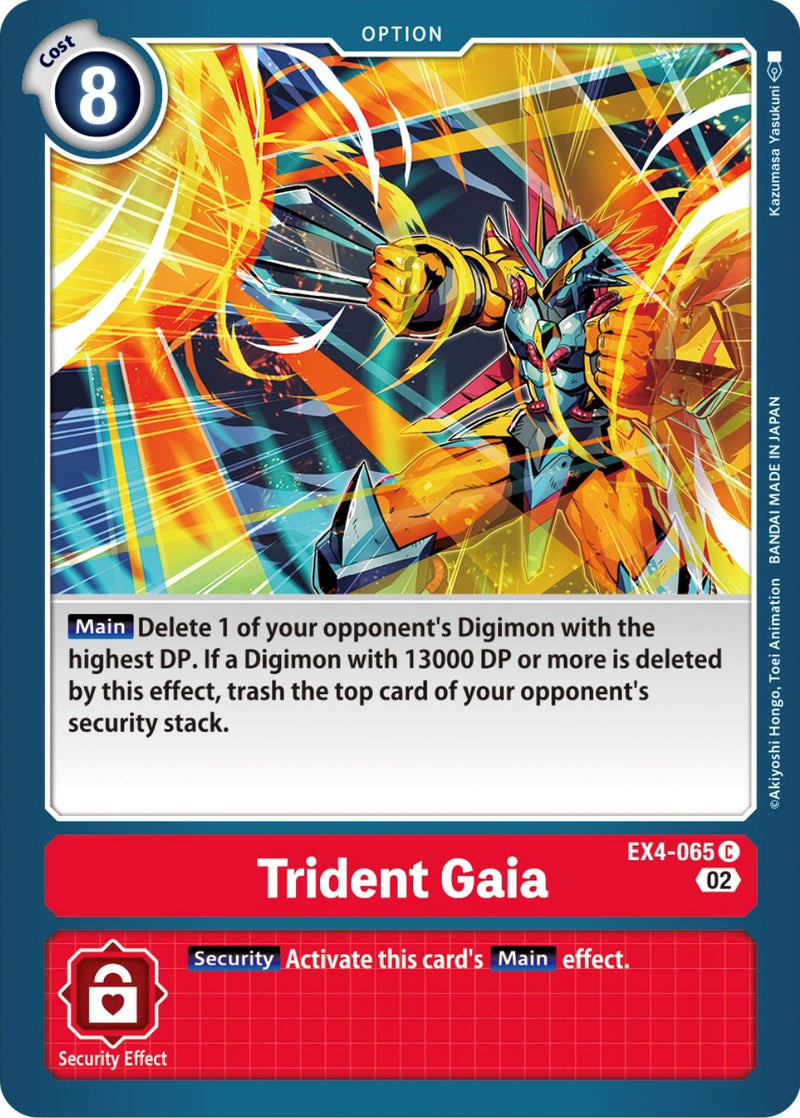 Tridente de Gaia [EX4-065] [Booster Ser Alternativo]