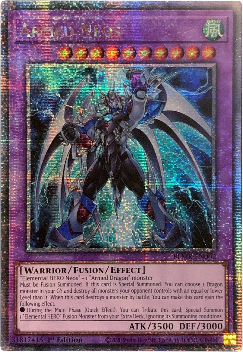 Neos armé [BLMR-FR002] Quarter Century Secret Rare