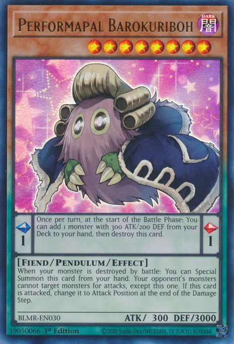 Barokuriboh Potartiste [BLMR-FR030] Ultra Rare