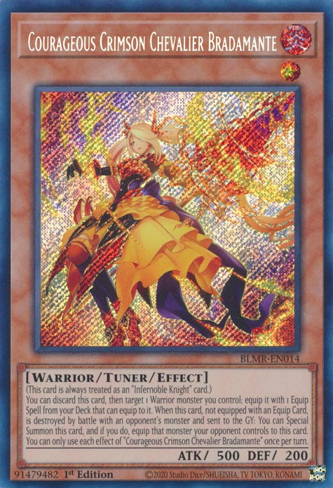 Bradamante, Chevalier Cramoisi Courageux [BLMR-FR014] Secret Rare