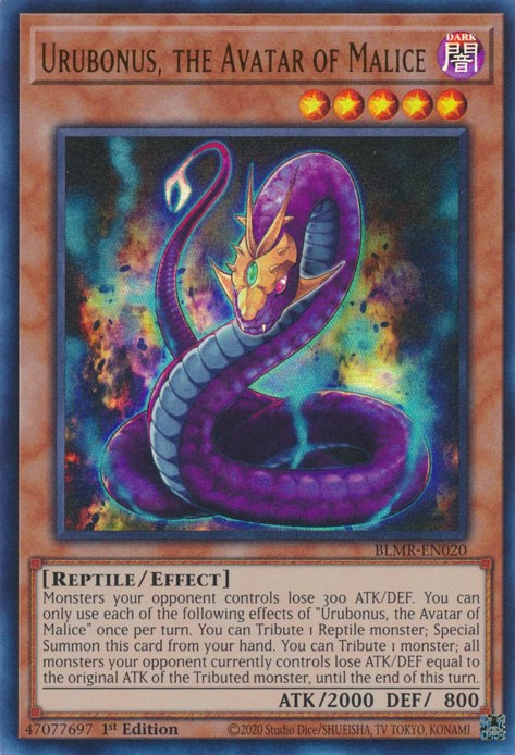 Urubonus, l'Avatar de la Malice [BLMR-FR020] Ultra Rare