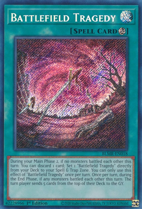 Tragédie du Champ de Bataille [BLMR-FR018] Secret Rare