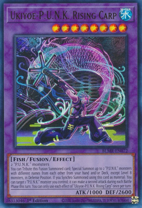 Ukiyoe-P.U.N.K. Carpe Ascendante [BLMR-EN072] Ultra Rare