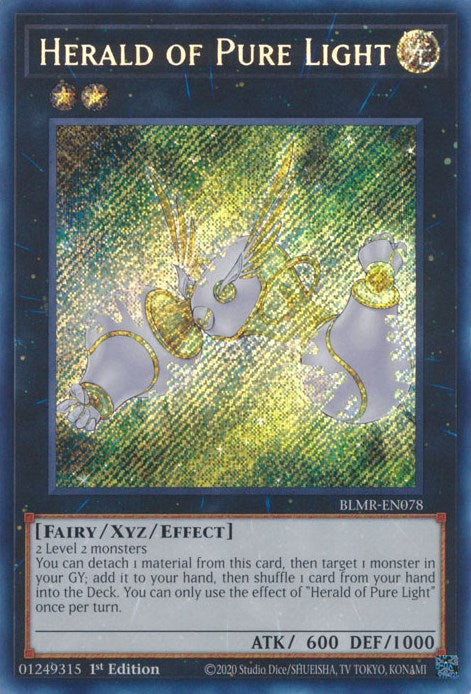 Héraut de la Lumière Pure [BLMR-FR078] Secret Rare