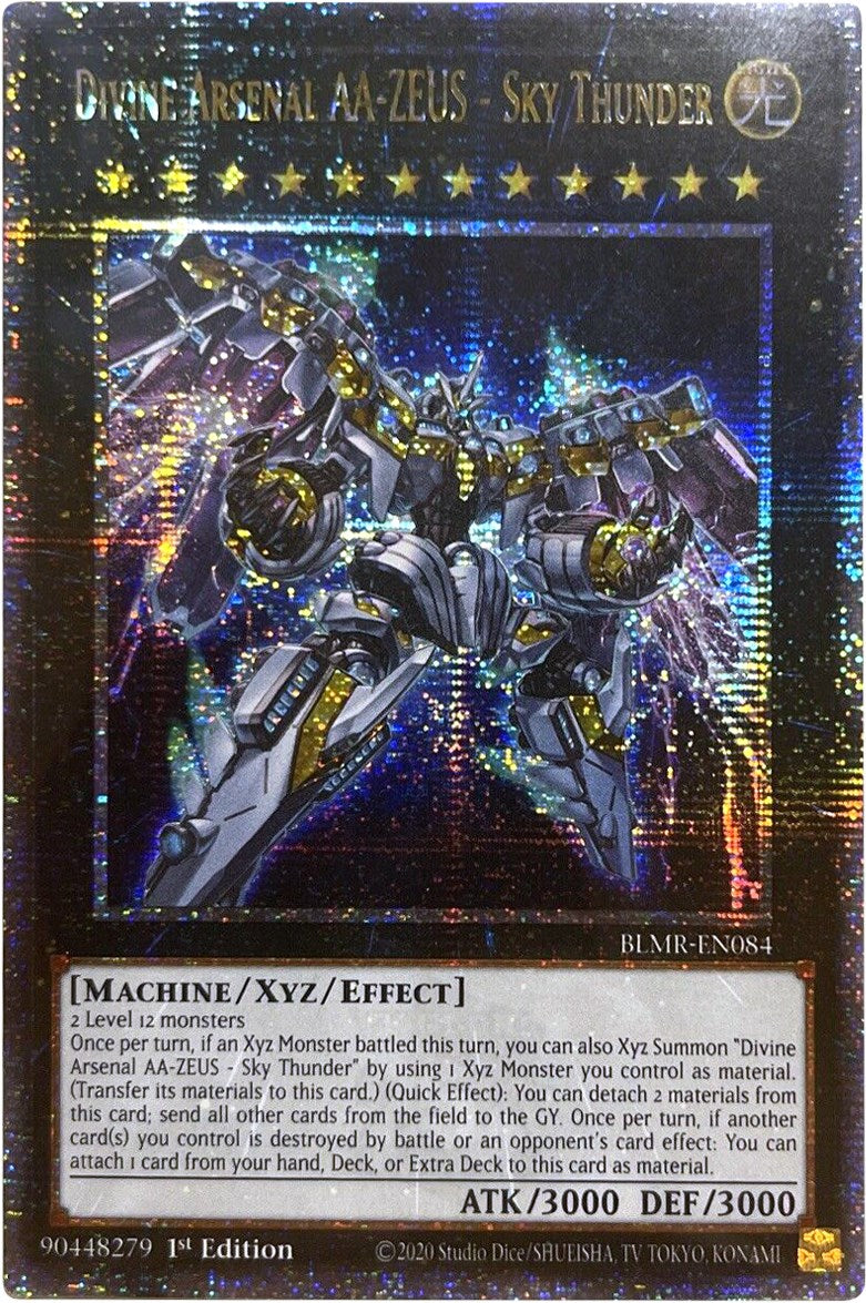Arsenal Divin AA-ZEUS - Tonnerre du Firmament [BLMR-FR084] Quarter Century Secret Rare