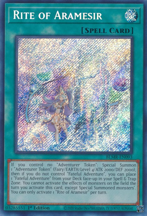 Rite d'Aramesir [BLMR-FR093] Secret Rare