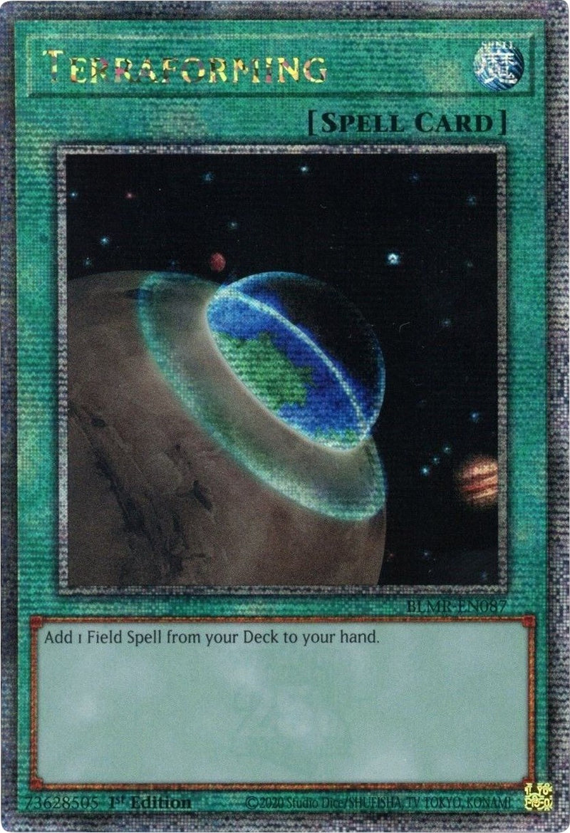 Terraformation [BLMR-EN087] Quarter Century Secret Rare