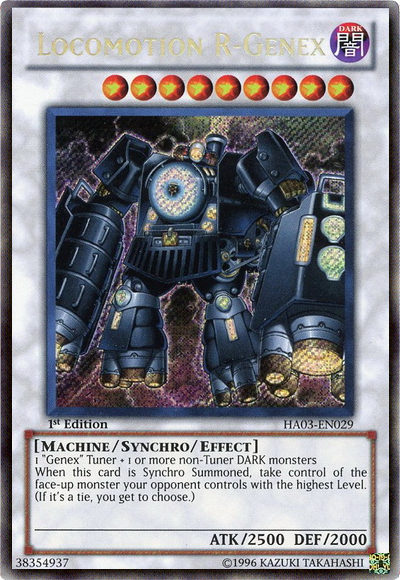 Locomotion R-Genex [HA03-FR029] Secret Rare