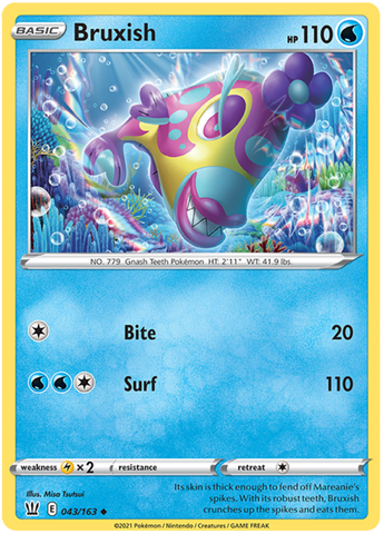 Bruxish (043/163) [Espada y Escudo: Estilos de Combate]
