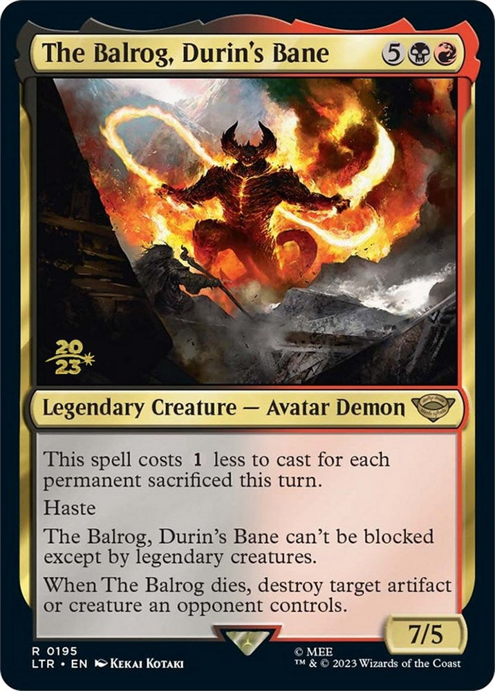 Le Balrog, la Terreur de Durin [Le Seigneur des Anneaux : Contes de la Terre du Milieu Promos d'avant-première]