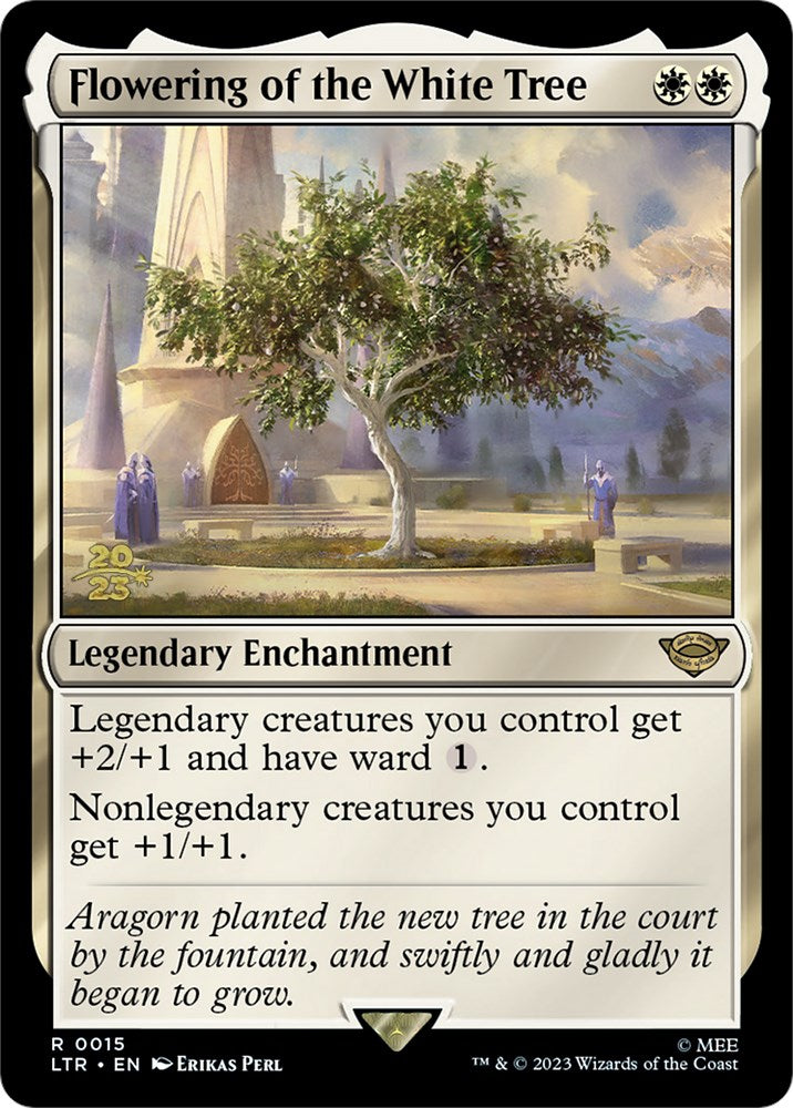 Floraison de l'Arbre Blanc [Le Seigneur des Anneaux : Contes de la Terre du Milieu – Cartes promos d'avant-première]