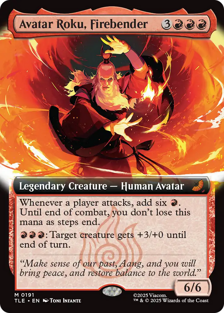 Avatar Roku, Maître du Feu (Illustration étendue) [Avatar : Le Dernier Maître de l'Air : Éternel-Légal]