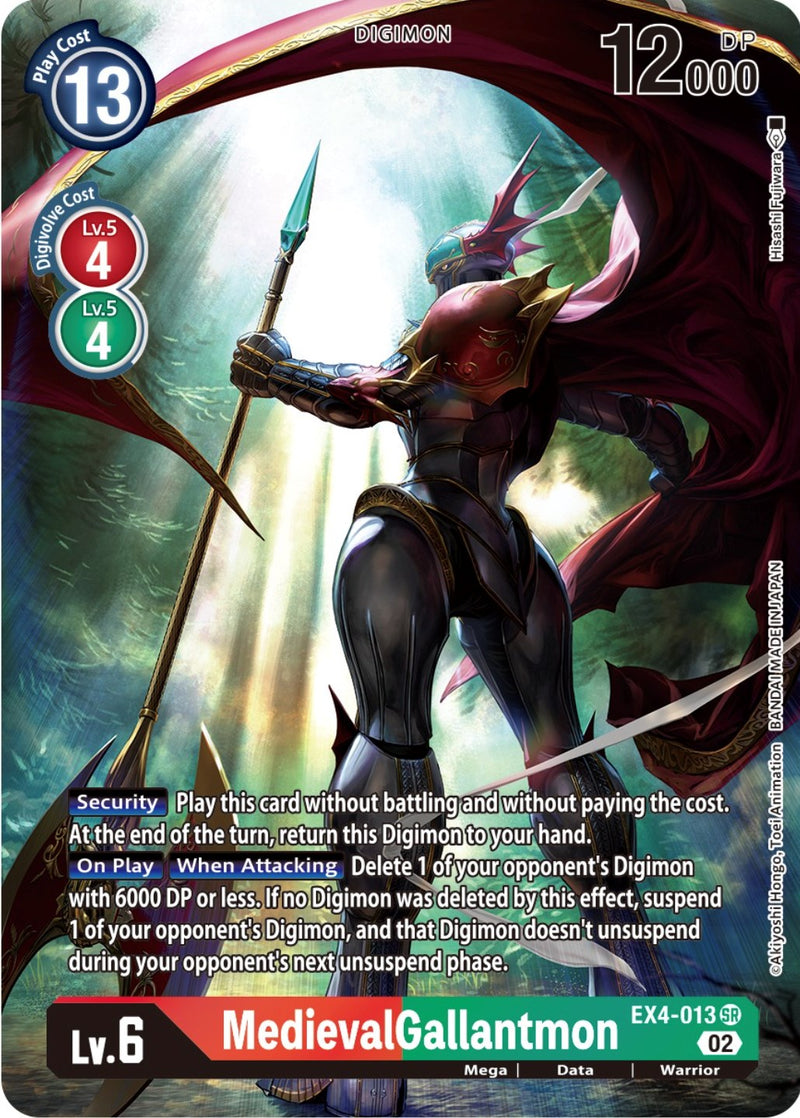 MedievalGallantmon [EX4-013] (Arte alternativo) [Potenciador de Ser Alternativo]