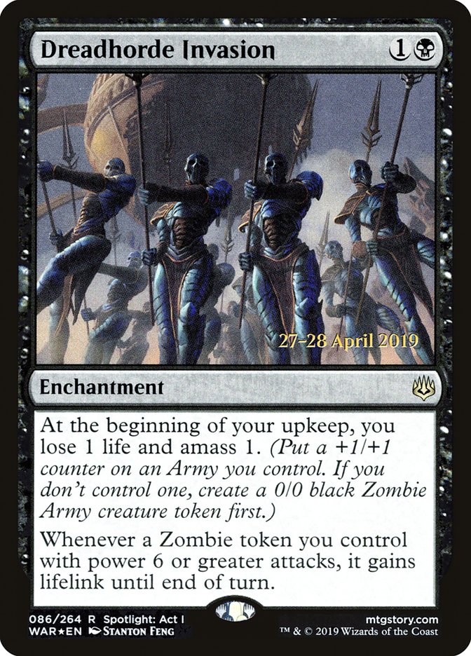 Invasion de l'effroi [Promos d'avant-première La guerre des Planeswalkers]