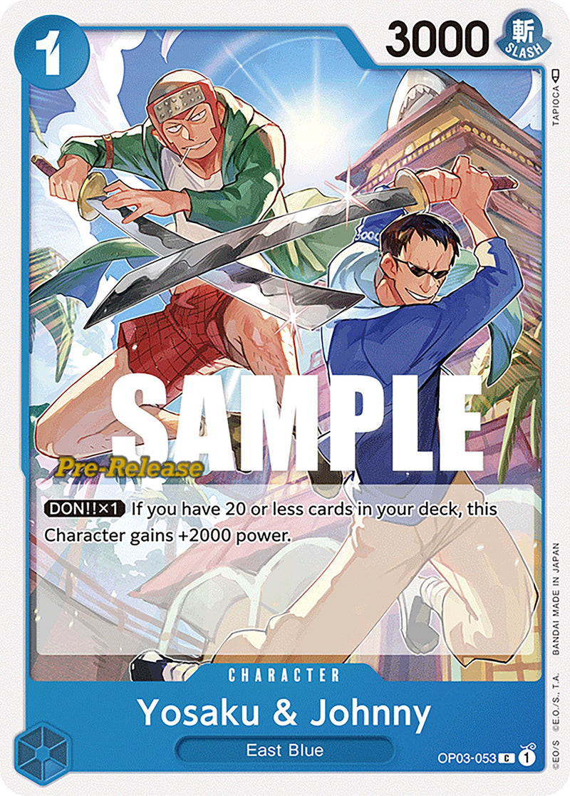 Yosaku y Johnny [Cartas de Pre-Lanzamiento Pilares de Fuerza]