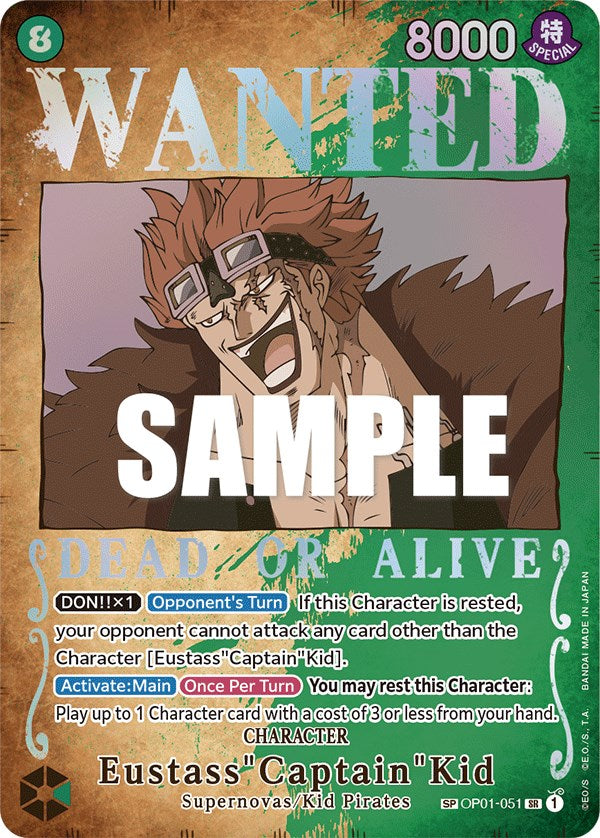 Eustass "Captain" Kid (Cartel de Se Busca) [Pilares de Fuerza]