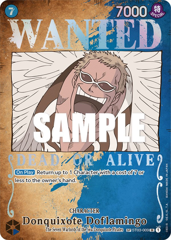 Donquixote Doflamingo (Cartel de Se Busca) [Pilares de Fuerza]