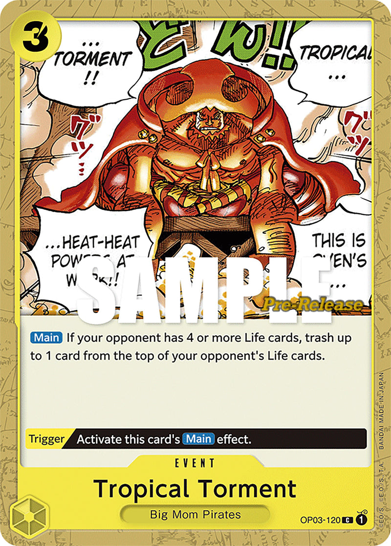 Tormenta Tropical [Cartas de Pre-Lanzamiento Pilares de Fuerza]