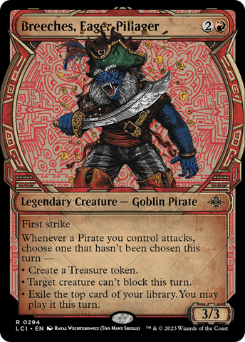 Breeches, le pillard audacieux (présentoir) [Les Cavernes perdues d'Ixalan]