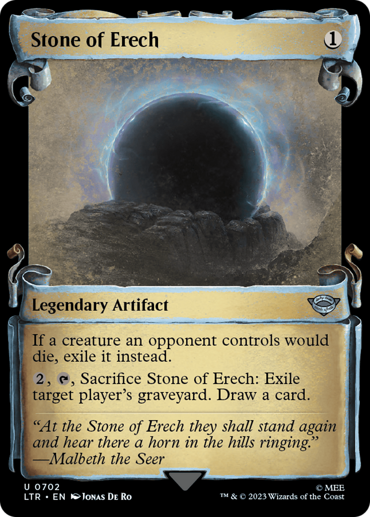 Pierre d'Erech [Le Seigneur des Anneaux : Chroniques de la Terre du Milieu Présentations enluminées]