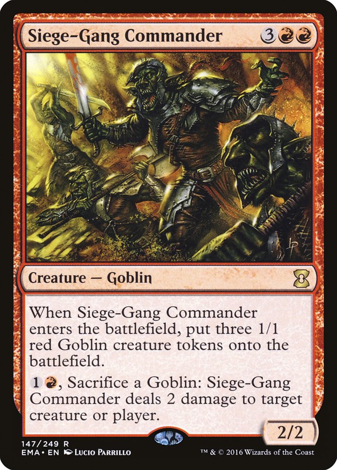 Commandant de la cohorte de siège [Eternal Masters]
