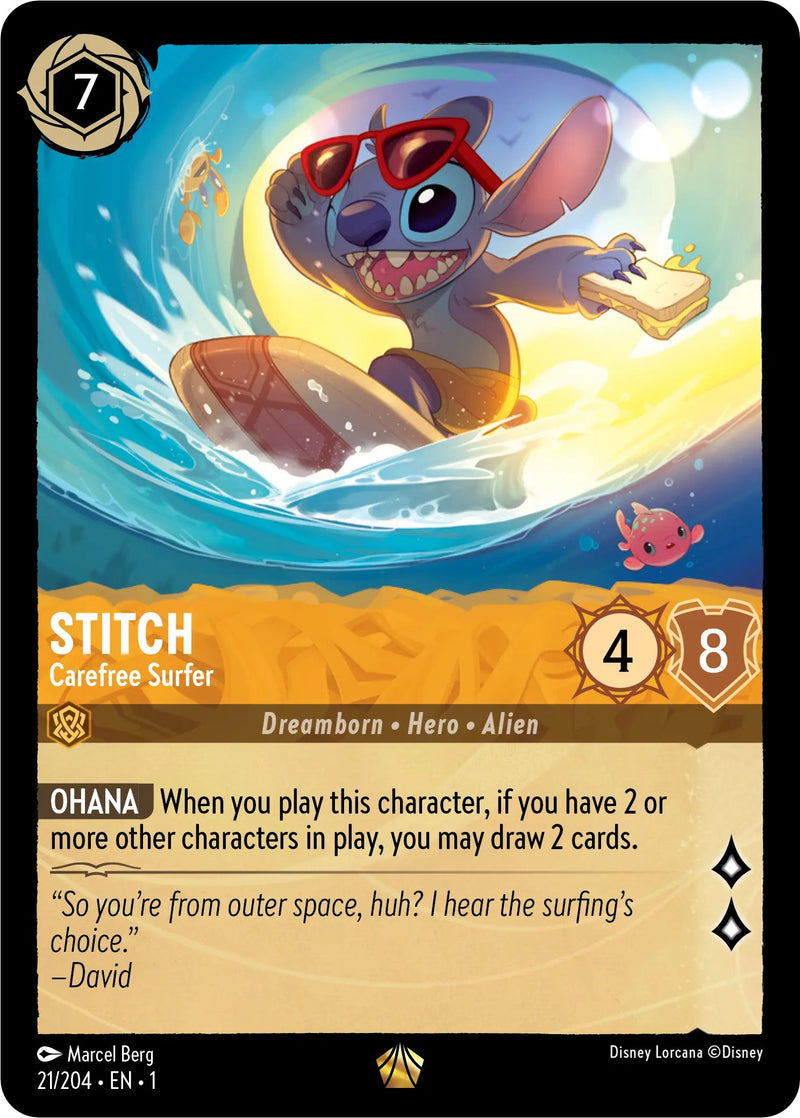 Stitch - Surfista Despreocupado (21/204) [El Primer Capítulo]