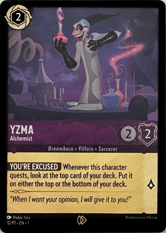 Yzma (10/P1) [Cartas promocionales]