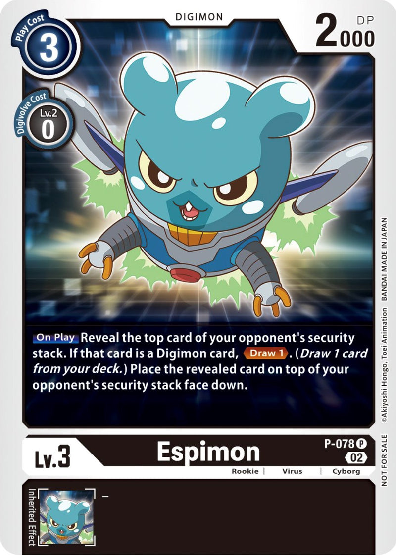 Espimon [P-078] (Versus Royal Knight Booster Pre-Release Pack) [Cartas Promocionales]