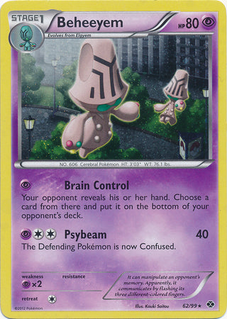 Beheeyem (62/99) (Cosmos Holo) [Negro y Blanco: Destinos Cruzados]