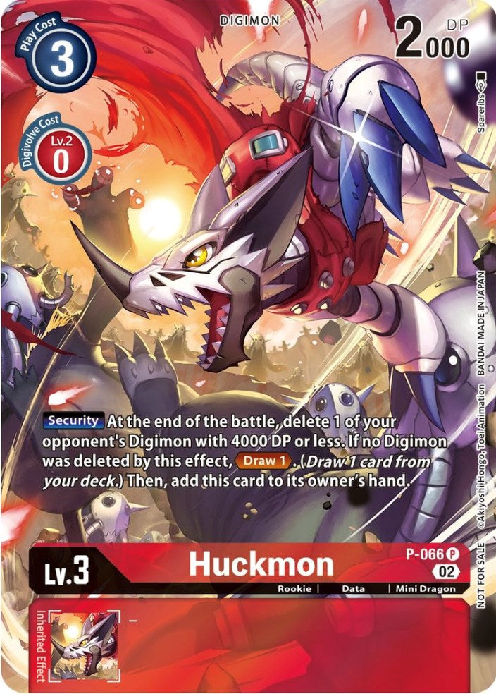 Huckmon [P-066] (Paquete de Torneo Oficial Vol. 10) [Cartas Promocionales]