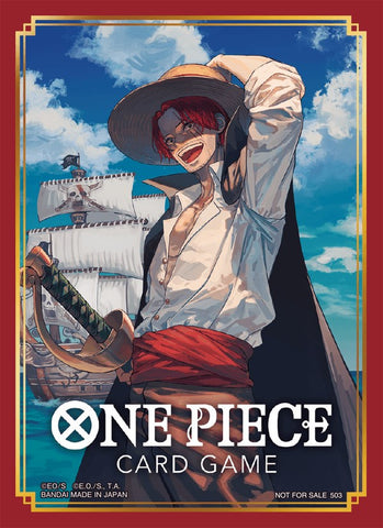 Bandai: Protectores de cartas de 10 unidades - Shanks