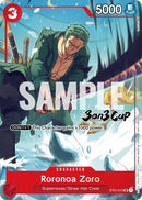 Roronoa Zoro (Copa 3 contra 3) [Participante] [Cartas promocionales de One Piece]