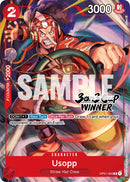 Usopp (Copa 3 contra 3) [Ganador] [Cartas promocionales de One Piece]