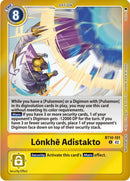 Lonkhe Adistakto [BT10-101] (Event Pack 5) [Cartas de Prelanzamiento Xros Encounter]