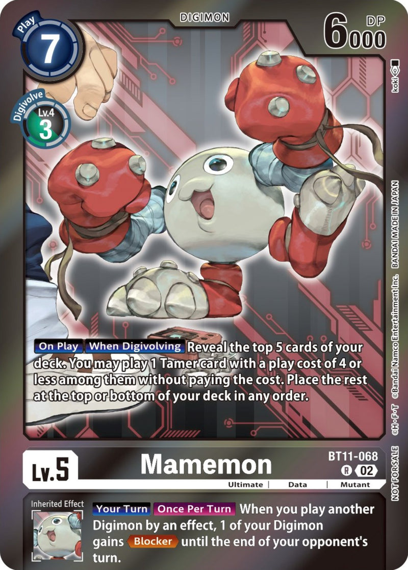 Mamemon [BT11-068] (Paquete de Evento 5) [Promos de Fase Dimensional]