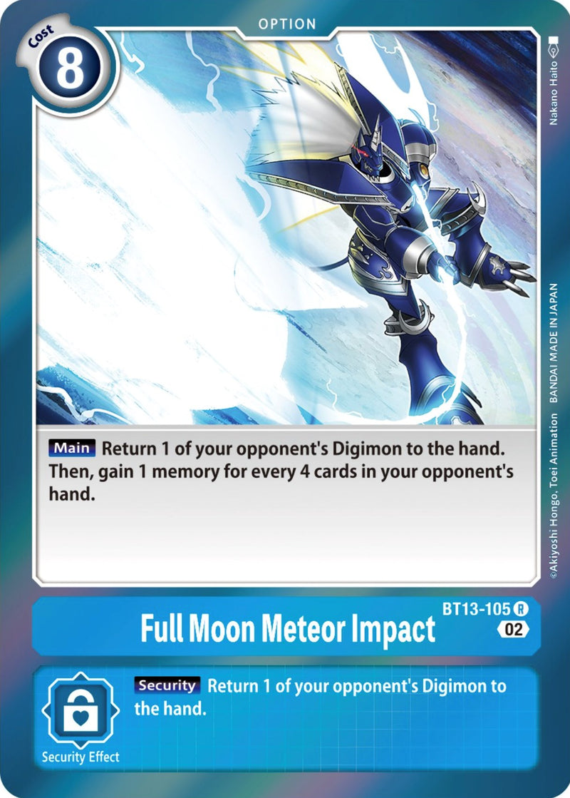 Impacto de Meteorito de Luna Llena [BT13-105] [Booster Versus Royal Knights]