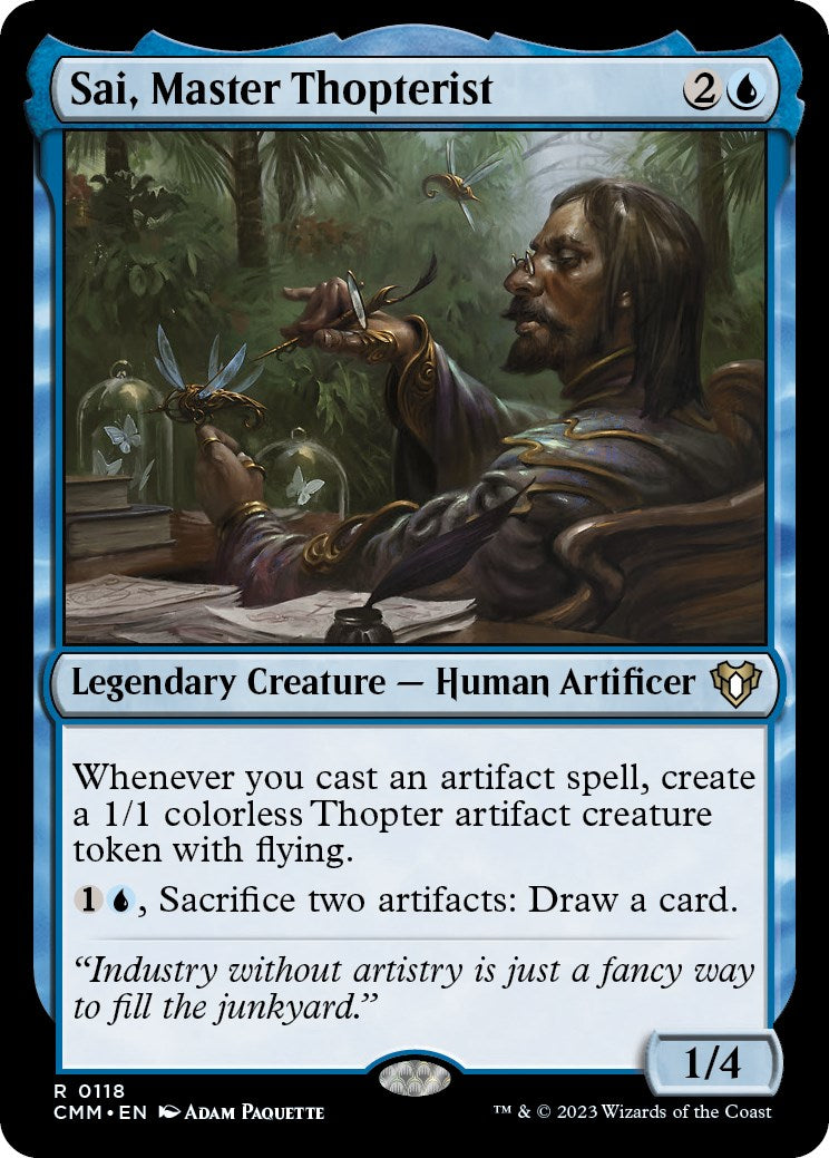 Sai, maître thoptériste [Commander Masters]