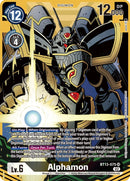 Alphamon [BT13-075] (Arte alternativo) [Potenciador Versus Royal Knights]