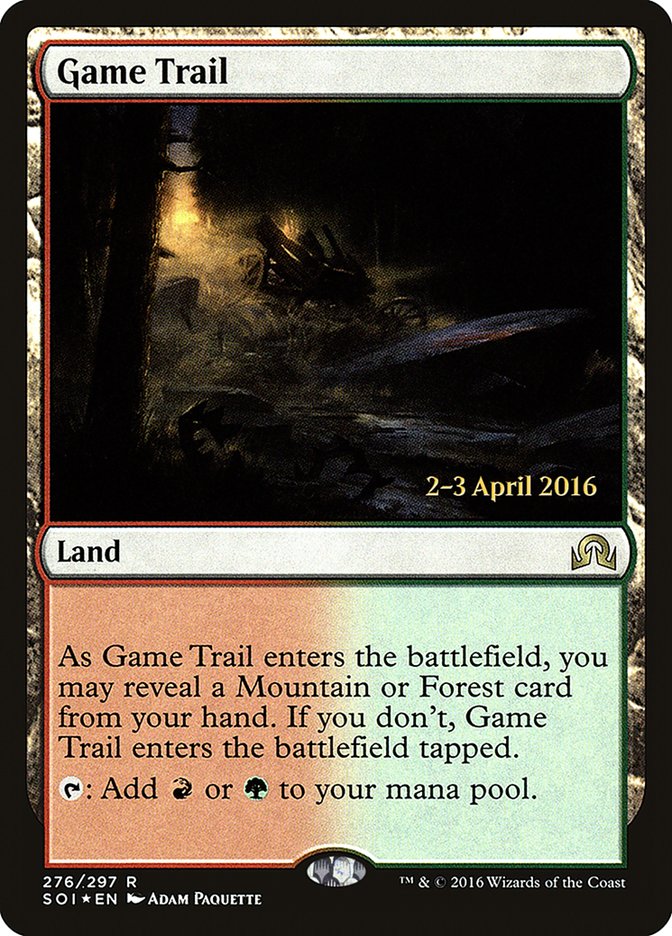 Sentier de chasse [Promos Avant-première Ténèbres sur Innistrad]