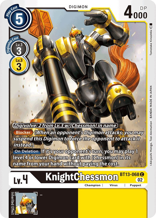 CaballeroChessmon [BT13-068] [Booster Versus Royal Knights]