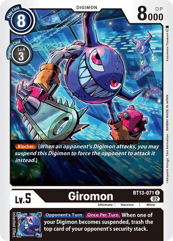 Giromon [BT13-071] [Versión Royal Knights Booster]