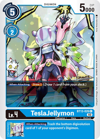TeslaJellymon [BT13-026] [Booster Versus Royal Knights]