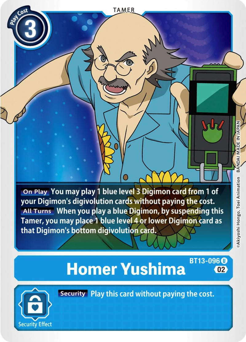Homer Yushima [BT13-096] [Booster Versus Royal Knights]