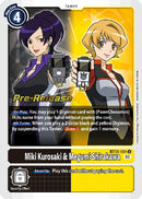 Miki Kurosaki y Megumi Shirakawa [BT13-101] [Cartas de prelanzamiento del Booster Versus Royal Knights]