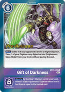 Regalo de Oscuridad [BT13-109] [Cartas de Pre-Lanzamiento del Booster Versus Royal Knights]