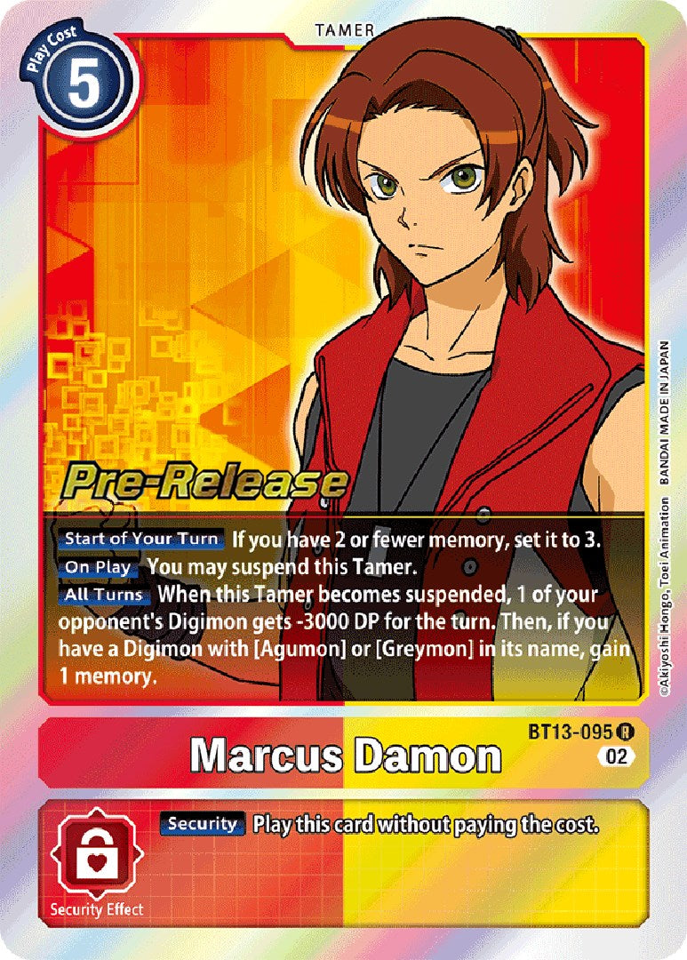 Marcus Damon [BT13-095] [Cartas de Pre-Lanzamiento del Booster Versus Royal Knights]