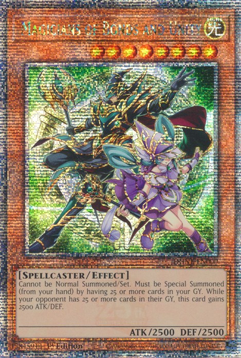 Magos de los Vínculos y la Unidad [DUNE-ES000] Quarter Century Secret Rare