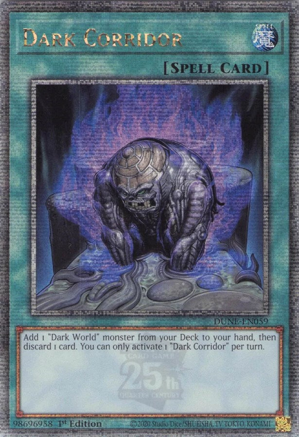 Couloir Obscur [DUNE-FR059] Quarter Century Secret Rare