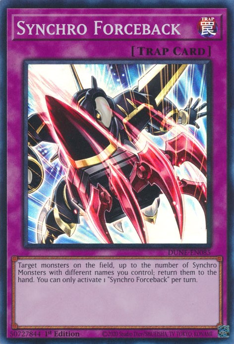 Synchro Forceback [DUNE-FR085] Super Rare