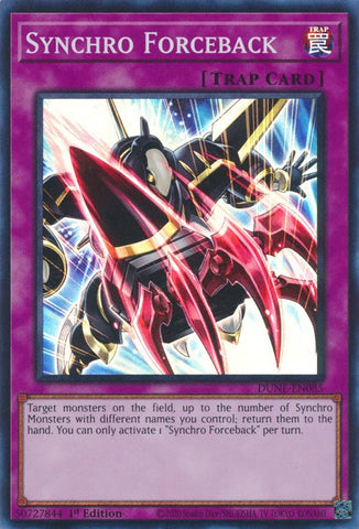 Fuerza de Retorno Sincro [DUNE-SP085] Super Rara